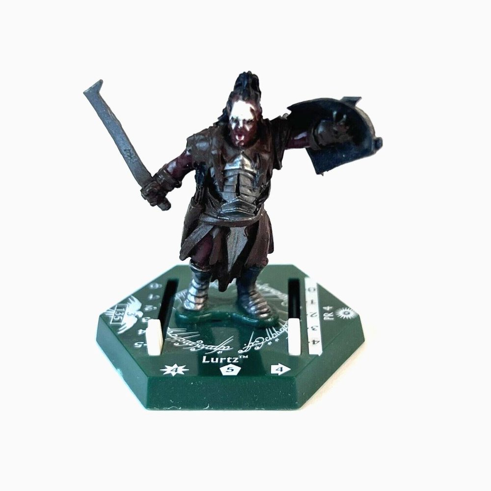 Sabertooth Games Lord of the Rings LOTR Combat Hex BS41 Lurtz, 2003